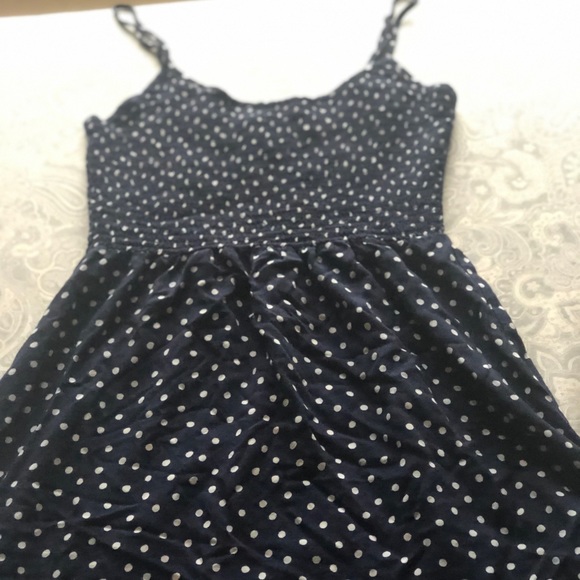 Polka dot strappy dress - Picture 1 of 4
